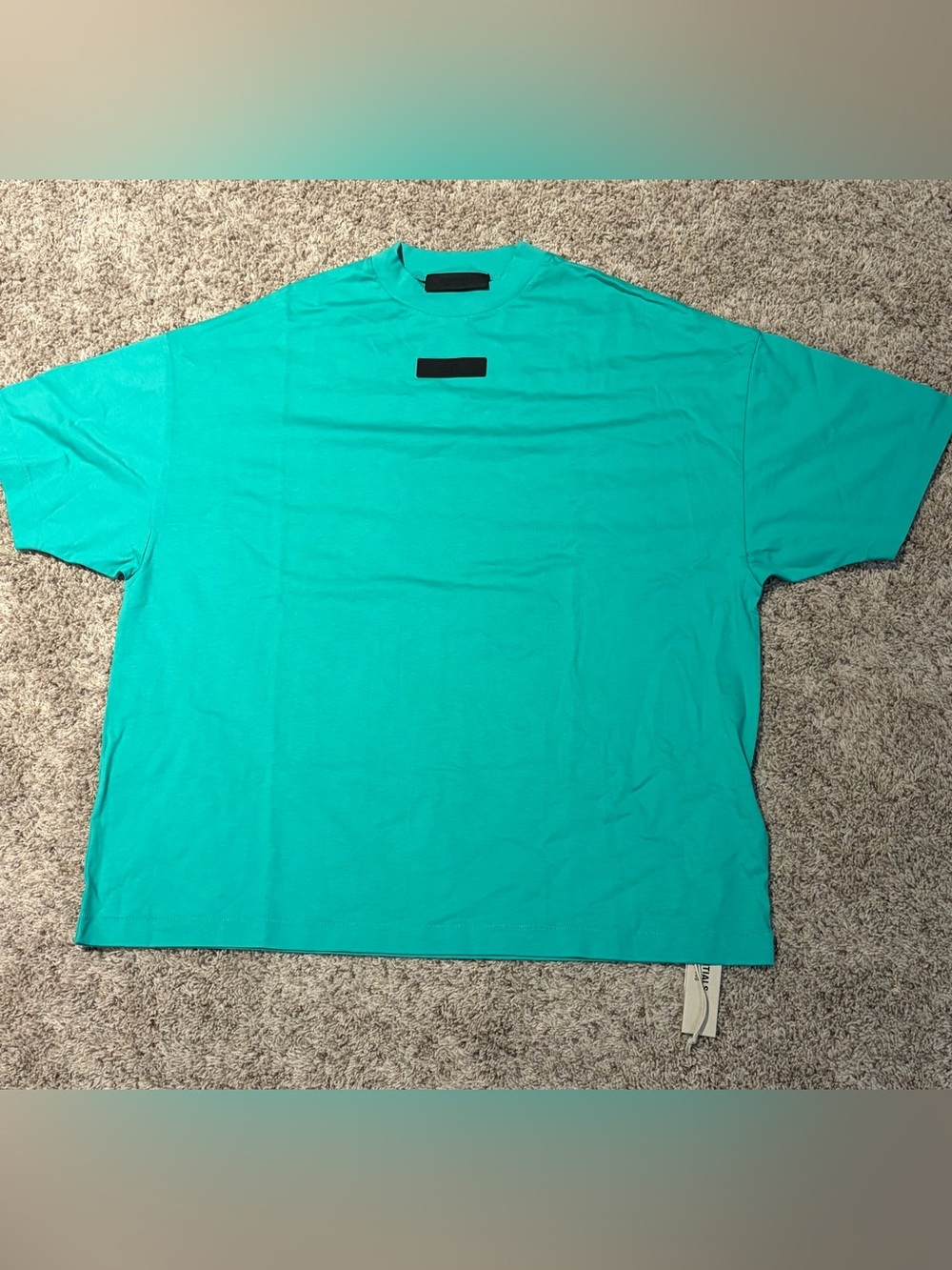 Fear of God Short Sleeve Crew Tee in Teal